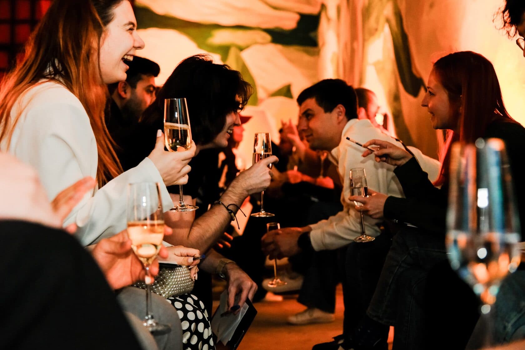 Joyful moments at WHO ARE YOU?